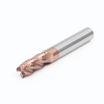AlTiN beschichtete Flöten-festen Karbid-Rohbearbeitungs-Glasschneiden-Schaftfräser CNC-Fräswerkzeug-4