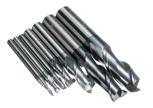 Festes Karbid-Aluminiumfräser-Stückchen 3 Flöten-Hochleistungs-Schaftfräser