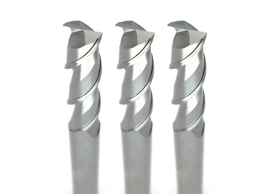 2/3 Flöten-Polier-HRC55 Hartmetall-Schaftfräser-Schneider für Aluminiumschneidwerkzeug