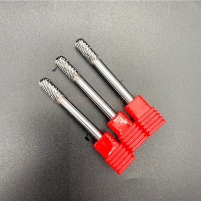 4mm Karbid Burr Bits Shank Tungsten Carbide Ratory graten CNC-Schneider-Werkzeuge ab
