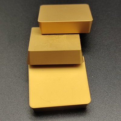 Hartmetalleinsatz-Karbid-Blatt-Drehenschneider SPUN250620S festes mit Goldbeschichtung