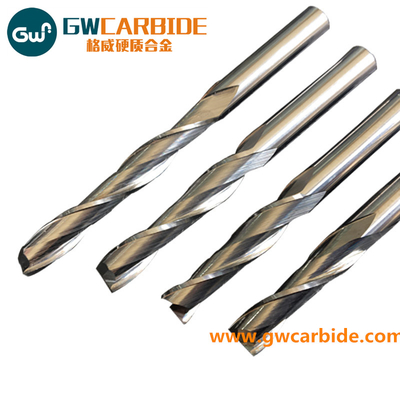Helle Polier2 Flöten HRC 55 quadrieren Schaftfräser-Schneider für Aluminium-/hölzernen Ausschnitt
