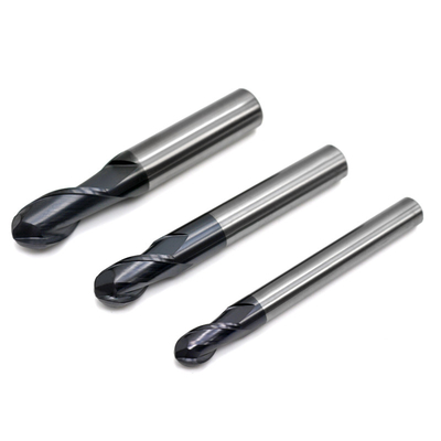 Nasen-Schaftfräser-Schneidwerkzeuge der Hartmetallkugel-HRC50 für Stahl