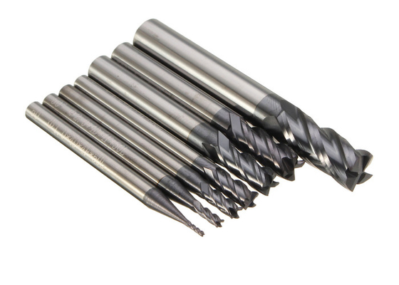 1-8mm 4 Flöten-Hartmetall-Schaftfräser-gesetztes Zylinderschafts-Schaftfräser-Schneider CNC-Werkzeug