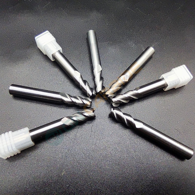 Flöten-skizzierender Schaftfräser des Hartmetall-3 für den Schnitt des Aluminiums