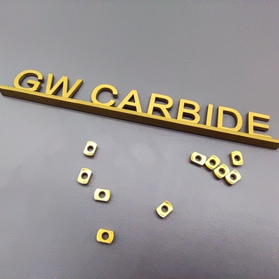 Festes Gold GREWIN Hartmetalleinsatz-BLMP beschichtet für Stahl
