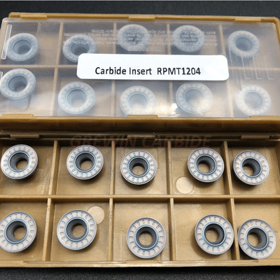 RPMT Cnc-Hartmetalleinsatz-beschichtete Drehenwerkzeug-Hartmetall 1206